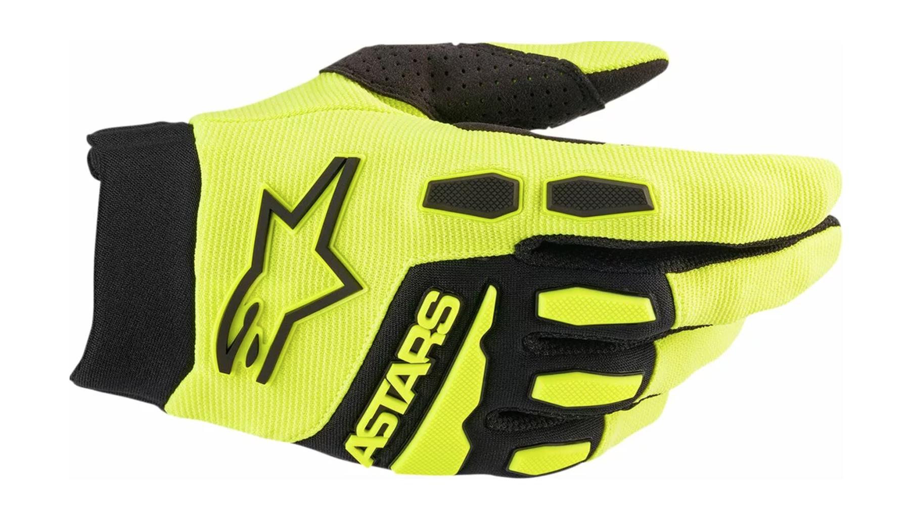 Alpinestars 2025 Full Bore Motocross Gloves Yellow Black